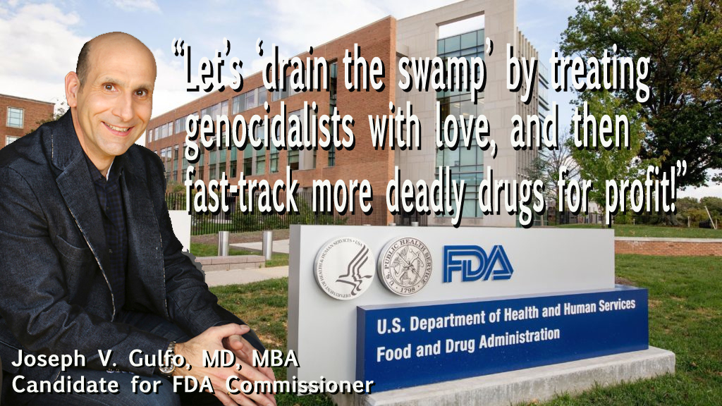 FDA Warning by Dr. Leonard Horowitz – Federal Drug Addicts – Fascist Regulatory Monopoly Enforcement