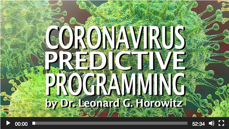 coronavirus predictive programming